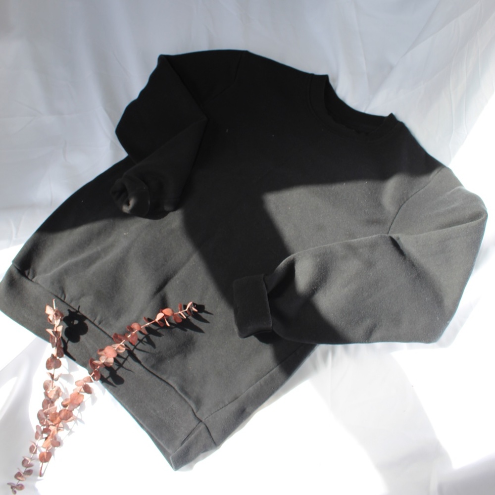 PRIMARK Black Crewneck Sweatshirt | Size M
